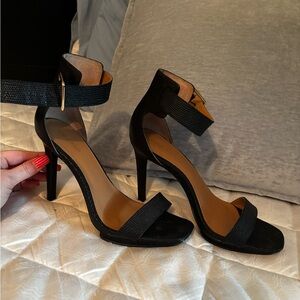 Calvin Klein Black High Heel Sandals
